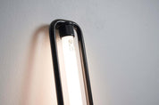 “UNO”_Floor_Lamp,_by_Zerbetto,_Black_Metal,_1980s,_Italy