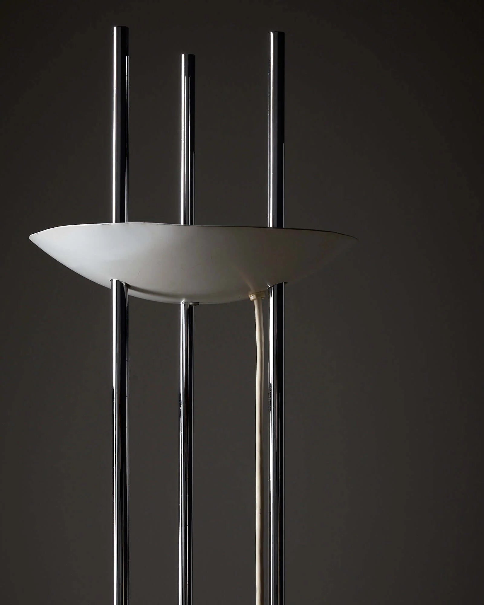 Triple_Stem_Floor_Lamp,_Opaline_Glass_Shade,_Europe