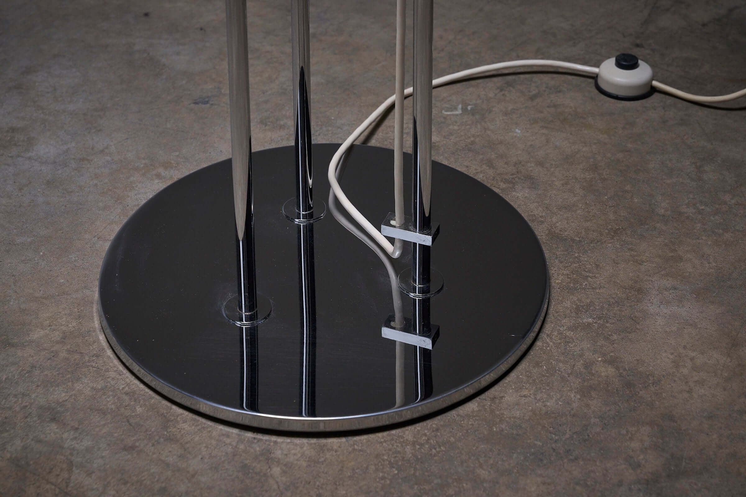 Triple_Stem_Floor_Lamp,_Opaline_Glass_Shade,_Europe