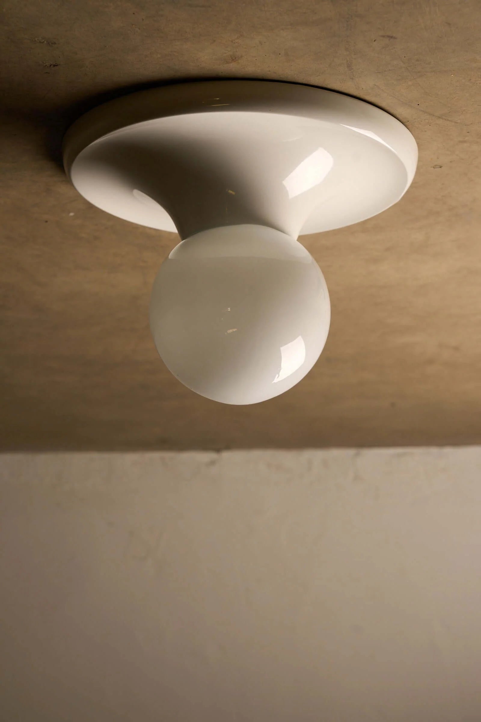 Flush_Mount_Ceiling_Light,_by_Achille_Castiglioni_for_Arteluce,_1970s,_Italy