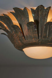 Sunflower_Ceiling_Lamp,_Gilt_Metal_&_Glass,_Italy