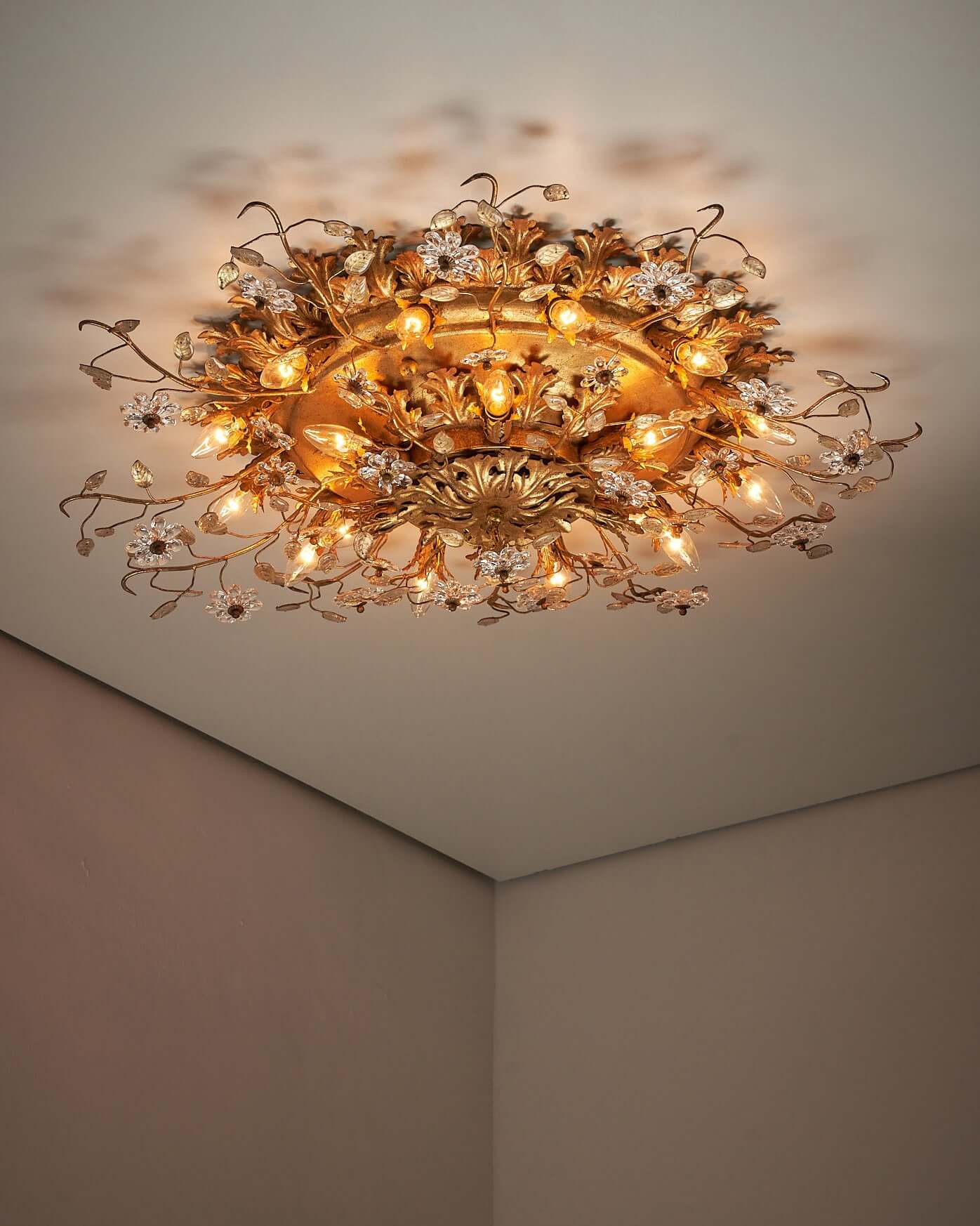 Ceiling_Fixture,_Banci_Firenze,_Gilt_Metal_&_Glass,_1970s,_Italy