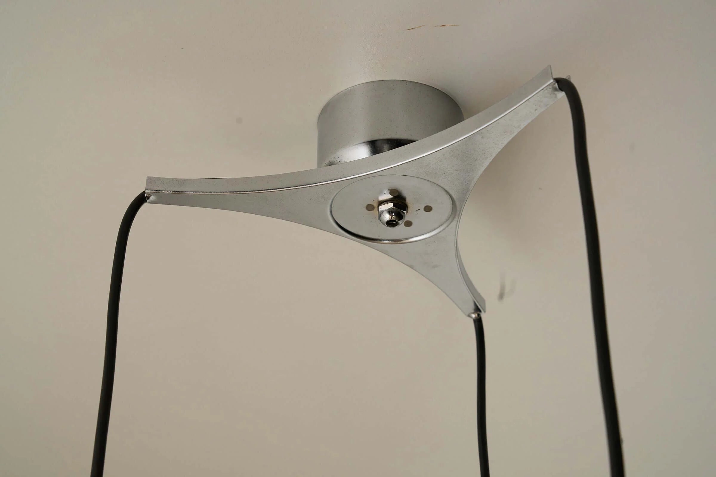 Cascade_Chandelier_with_Chrome_Spheres,_Space_Age,_1970s,_Europe