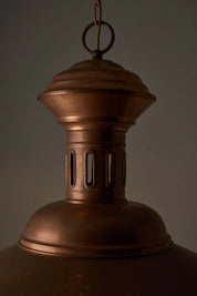 Coastal_Pendant_Light,_Copper_&_Clear_Glass,_Europe_Nautical_Style