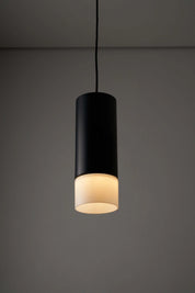 Sleek_Opaline_Glass_&_Metal_Pendant,_Cosack,_1960,_Germany