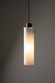 Sleek_Cylindrical_Pendant_with_Glass_Diffuser,_Cosack,_Opaline_Glass,_1960,_Germany