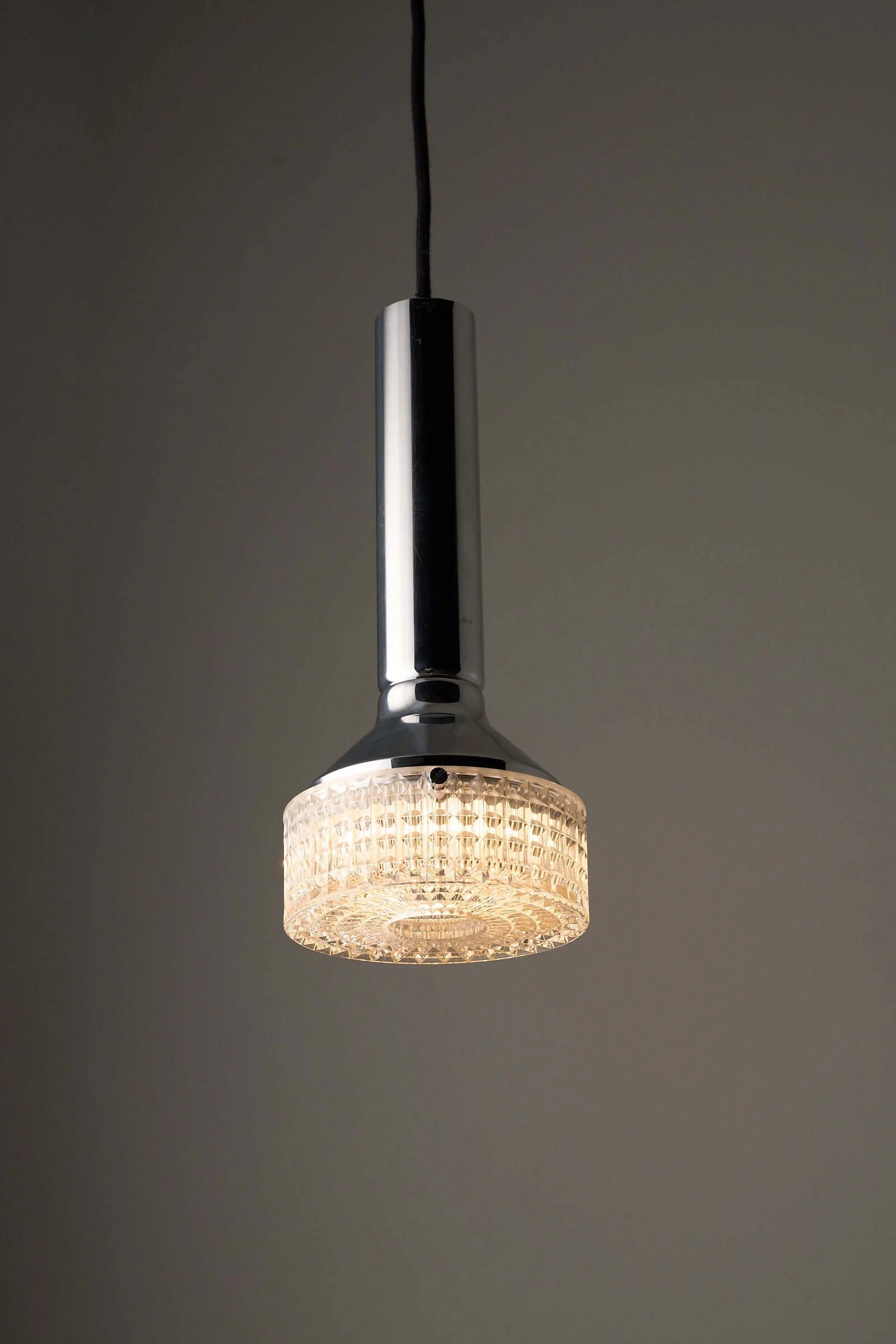 Pendant_Lamp,_Cosack,_Chrome_and_Thick_Glass,_1960s,_Germany