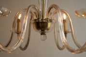 Amber_Glass_Chandelier,_Handblown_Glass,_1950s,_Italy