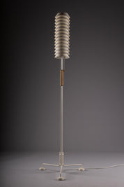 Ilmari_Tapiovaara,_1950's_Maija_the_Bee_floor_lamp,_Hienoteräs