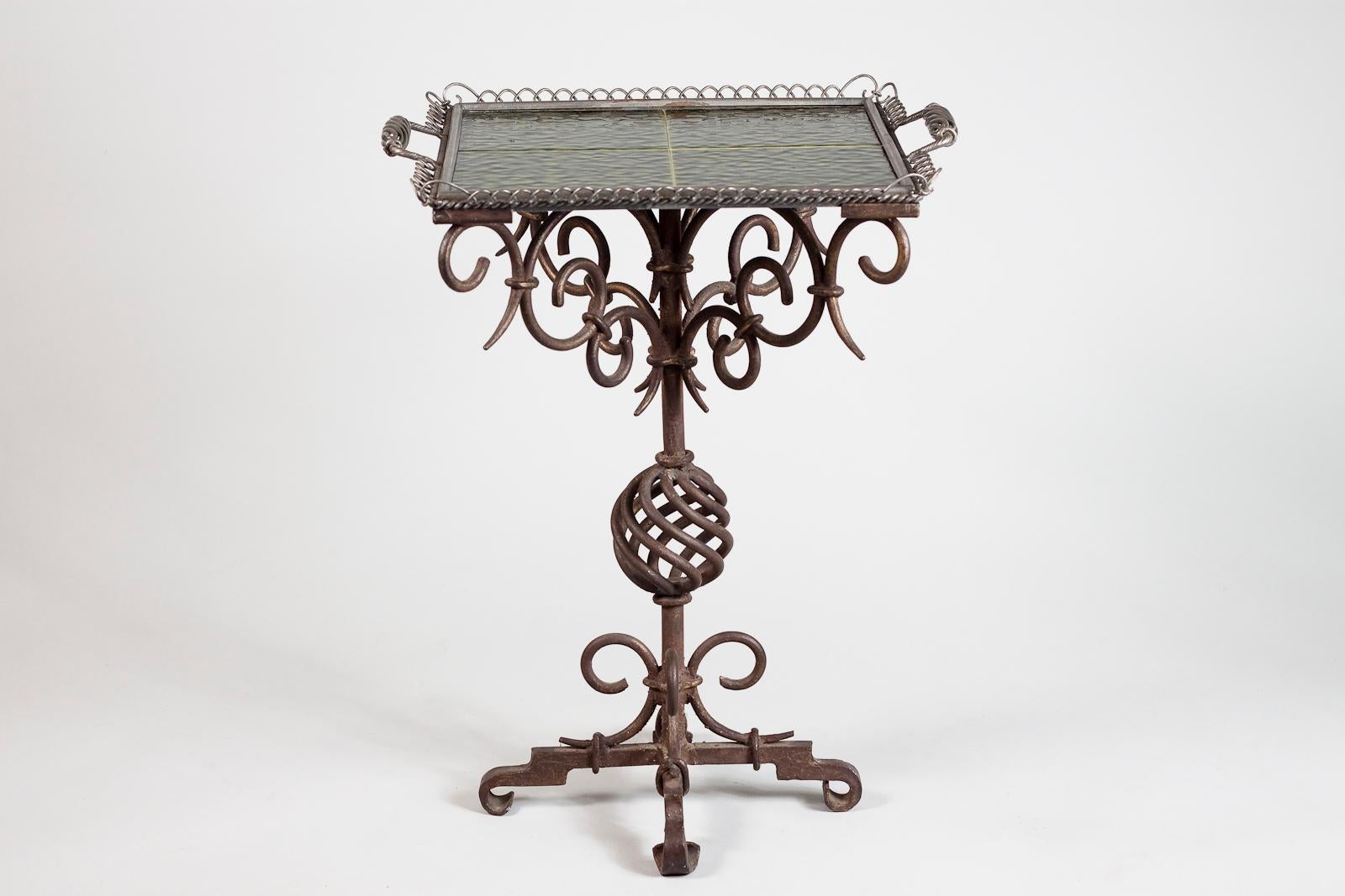 Wrought_Serving_Table,_Taidetakomo_Antti_Hakkarainen,_Iron,_1930s,_Finland