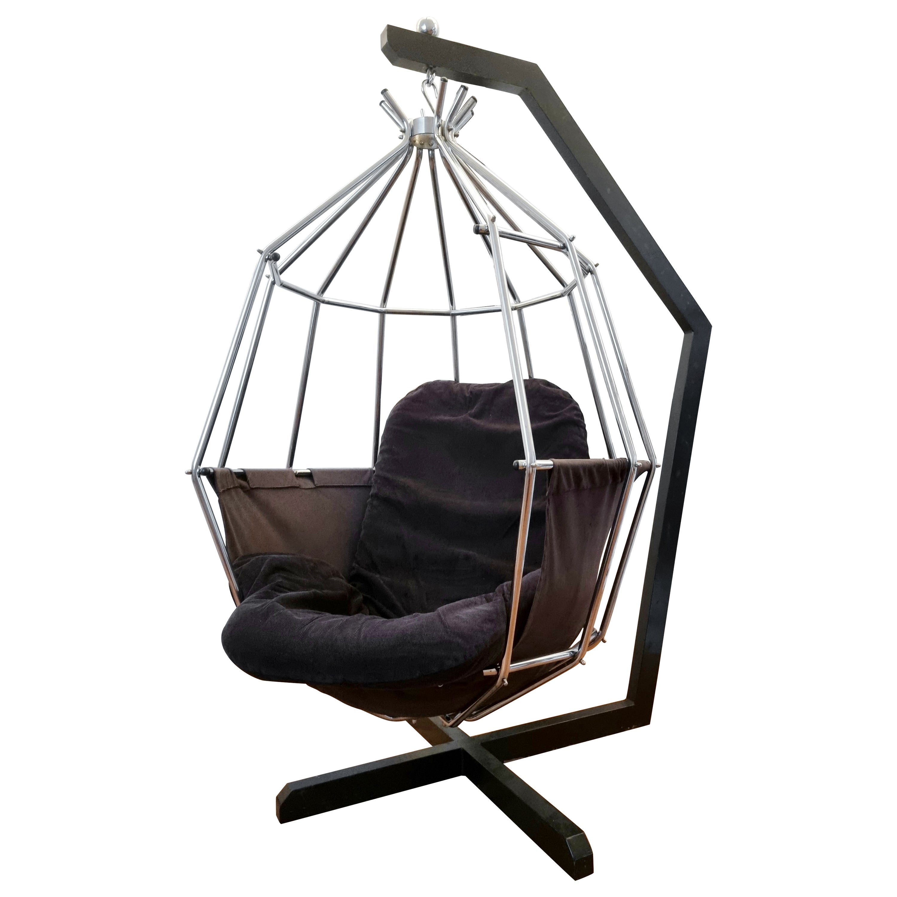Iconic_midcentury_Scandinavian_modern,_Parrot_Chair_/_Pepegojan,_Swedish_1970s