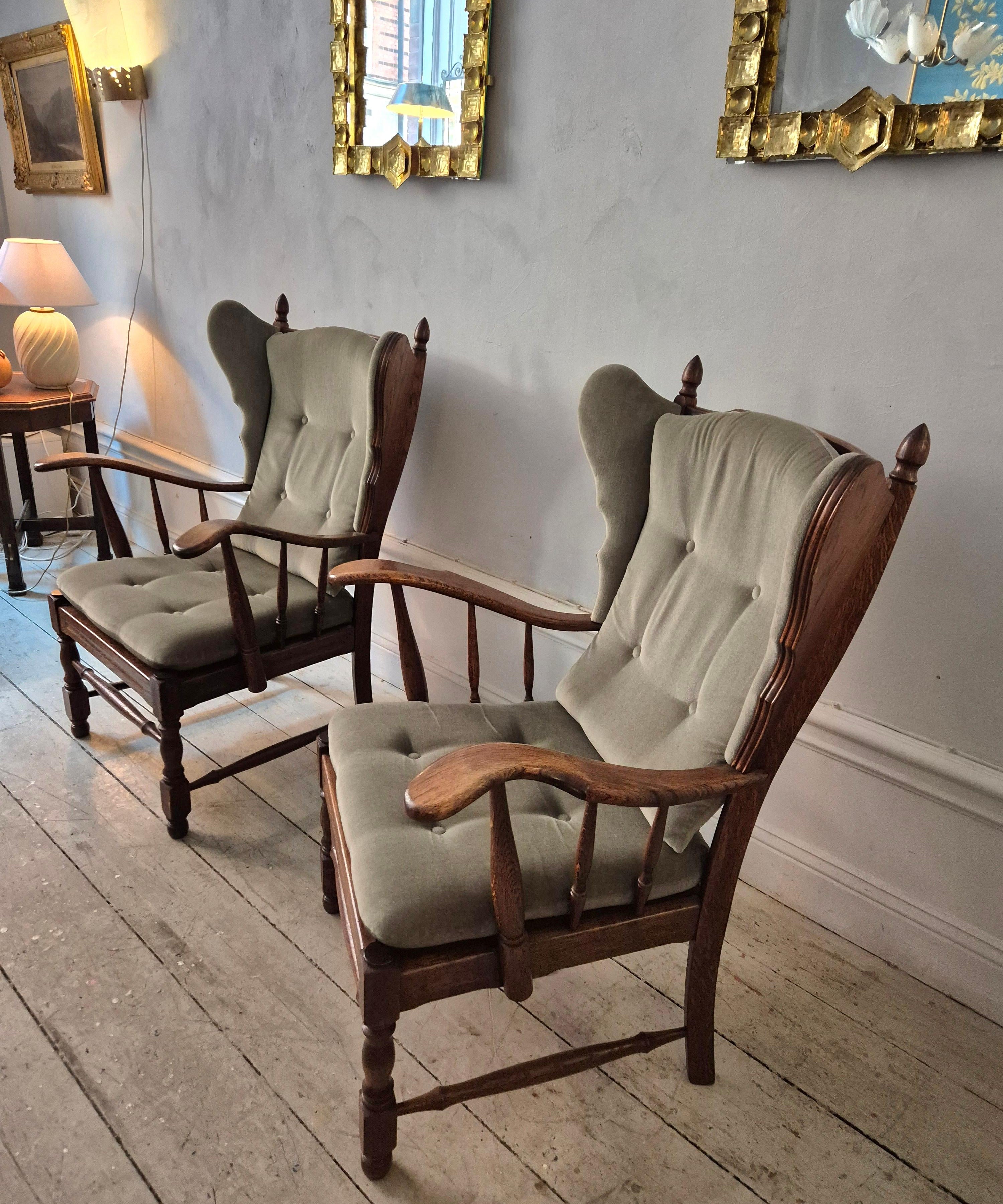 Set_of_2_Scandinavian_Wingback_Chairs_from_1960s–1970s,_Scandinavia