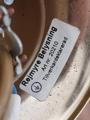 Reijmyre_Pendant,_Brass_with_Clam-Shaped_Glass,_Sweden_1980/90s_Art_Deco-Style