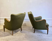 Set_of_2_Danish_Modern_armchairs_by_Alfred_Christensen._Beautiful_shape,_brass_feet.