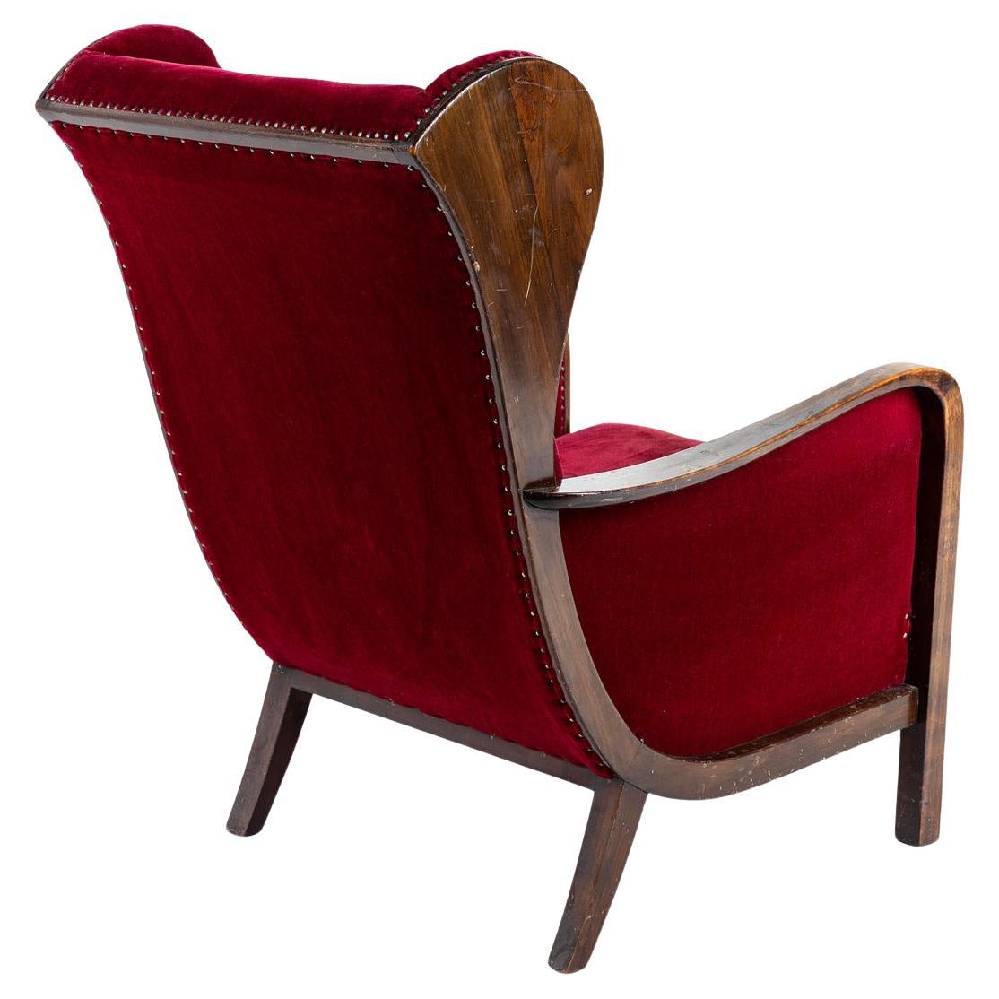 Highback_Lounge_Chair_by_Wilhelm_Knoll_for_Knoll,_1930s,_Germany