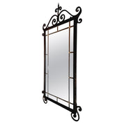 Wall_mirror,_cast_iron_Swedish_Grace_1930/40s