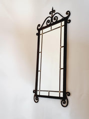 Wall_mirror,_cast_iron_Swedish_Grace_1930/40s