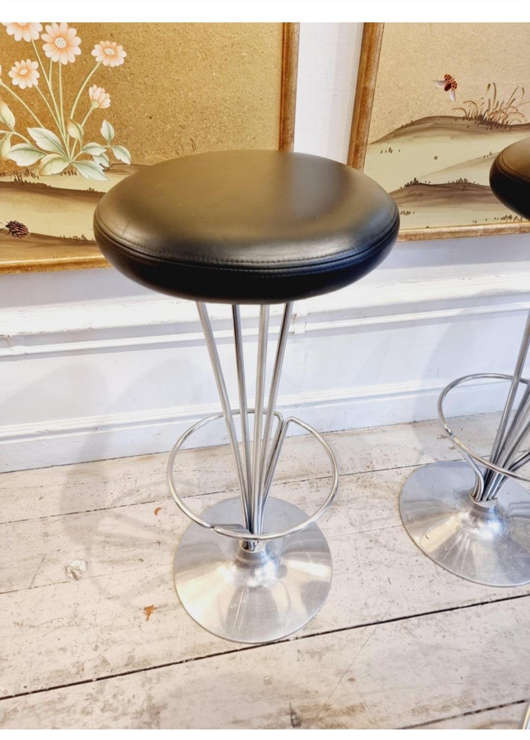 Bar_Stools_by_Piet_Hein_for_Fritz_Hansen_1999_Denmark