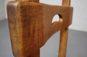 Set_of_6_brutalist_rustic_dining_chairs_in_Oak_and_Rush_1960_s