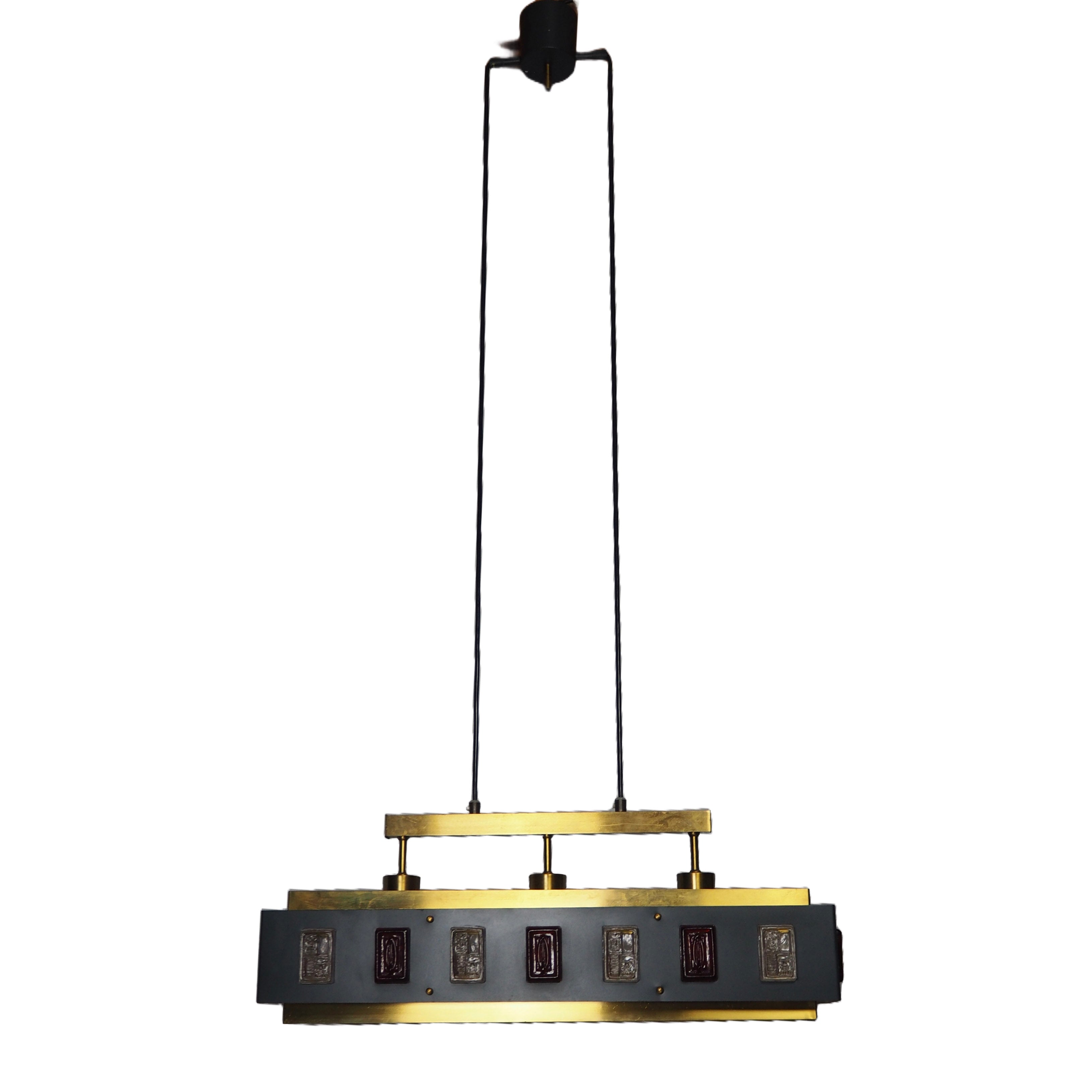 Large_Einar_Bäckström_&_Erik_Höglund_Pendant_Lamp,_1950s