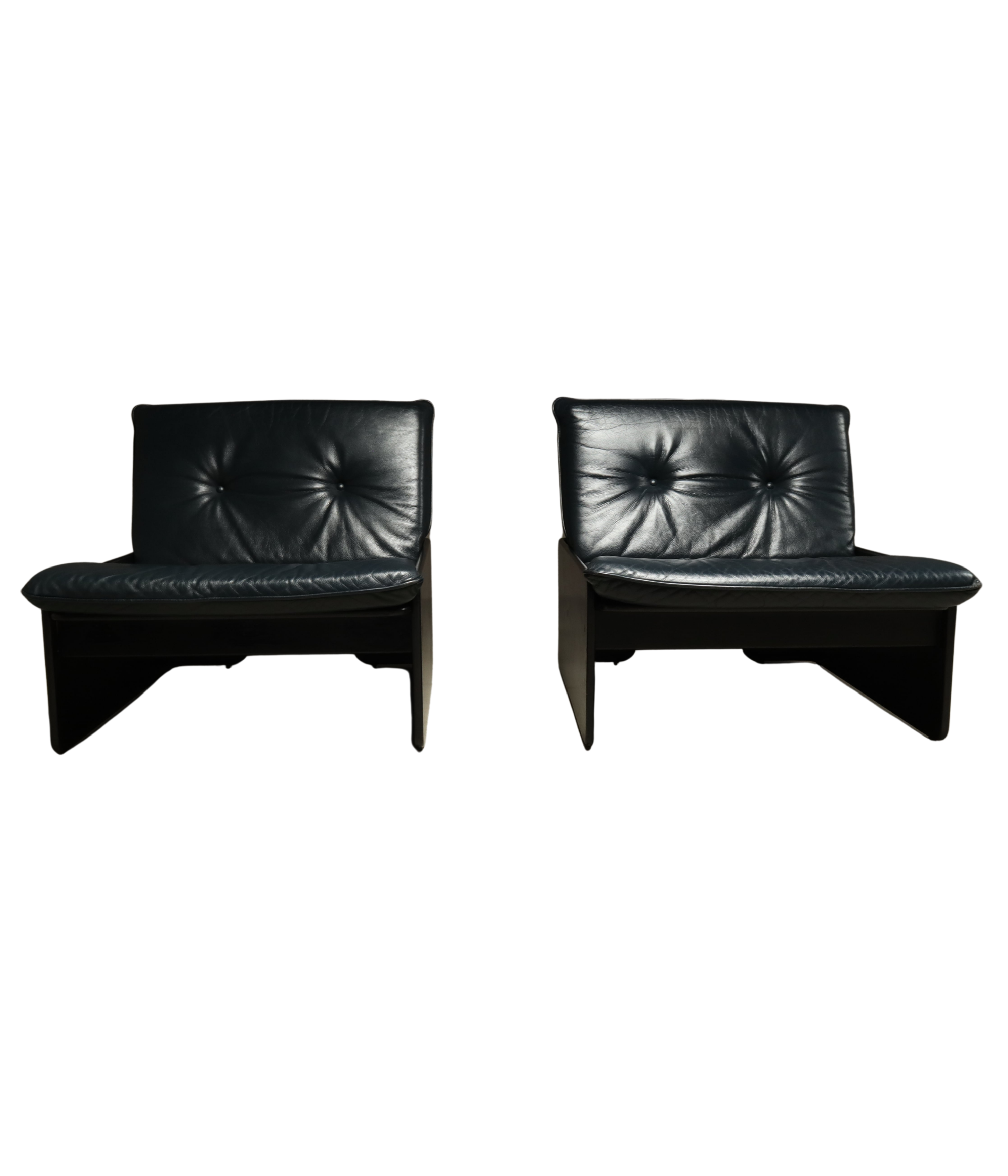 Set_of__2_“Jeans_Rondo”_Easy_Chairs_by_Erik_Deforce_for_Hi-Plan,_Belgium_1972