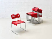 Set_of_6_Red_Omstak_chairs_by_British_designer_Rodney_Kinsman_for_Bieffeplast,_1980s