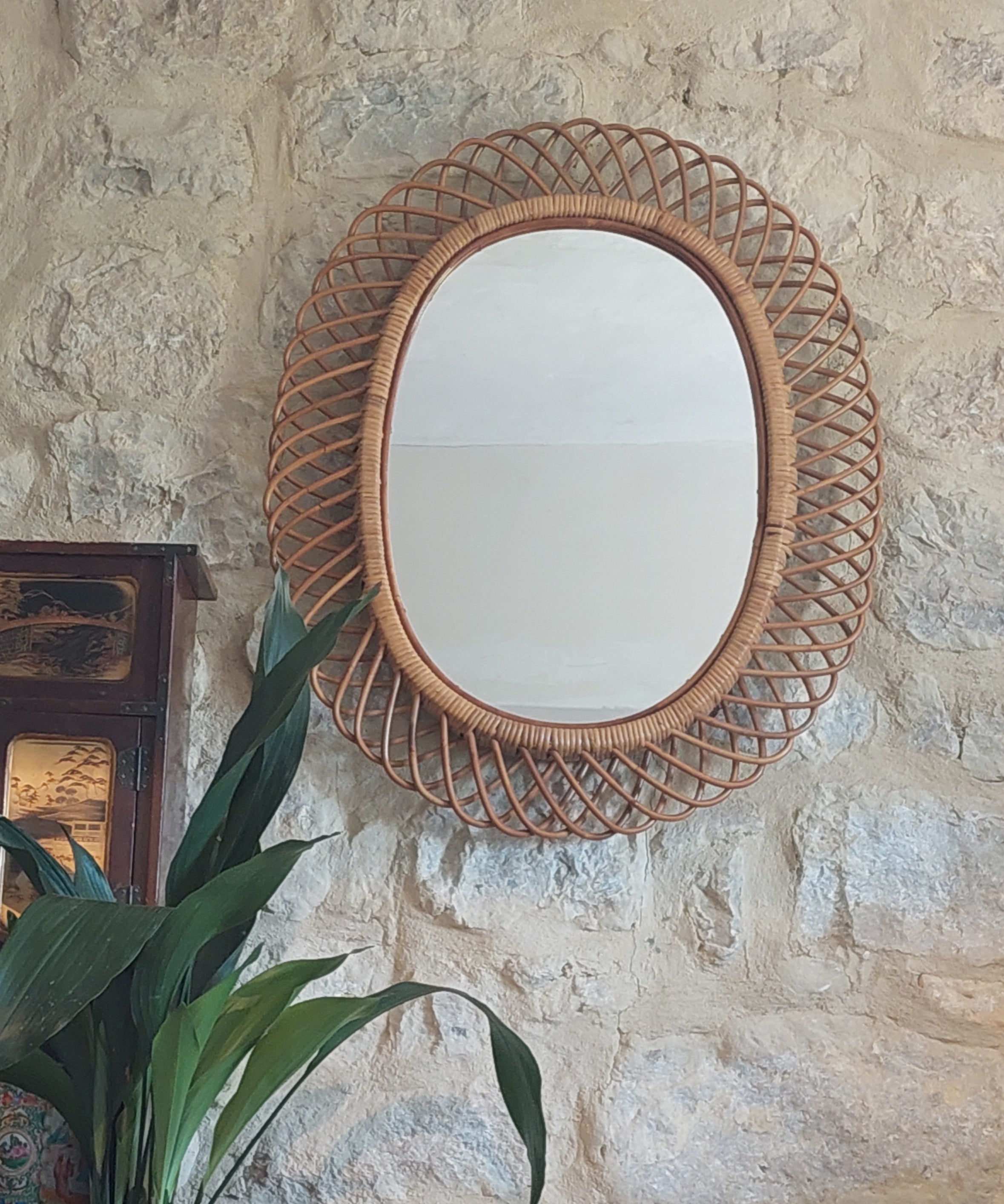 70's__Italian_Oval_Cane_Mirror_designed_by_Franco_Albini_for_Bonacina_in_the_Riveria_style