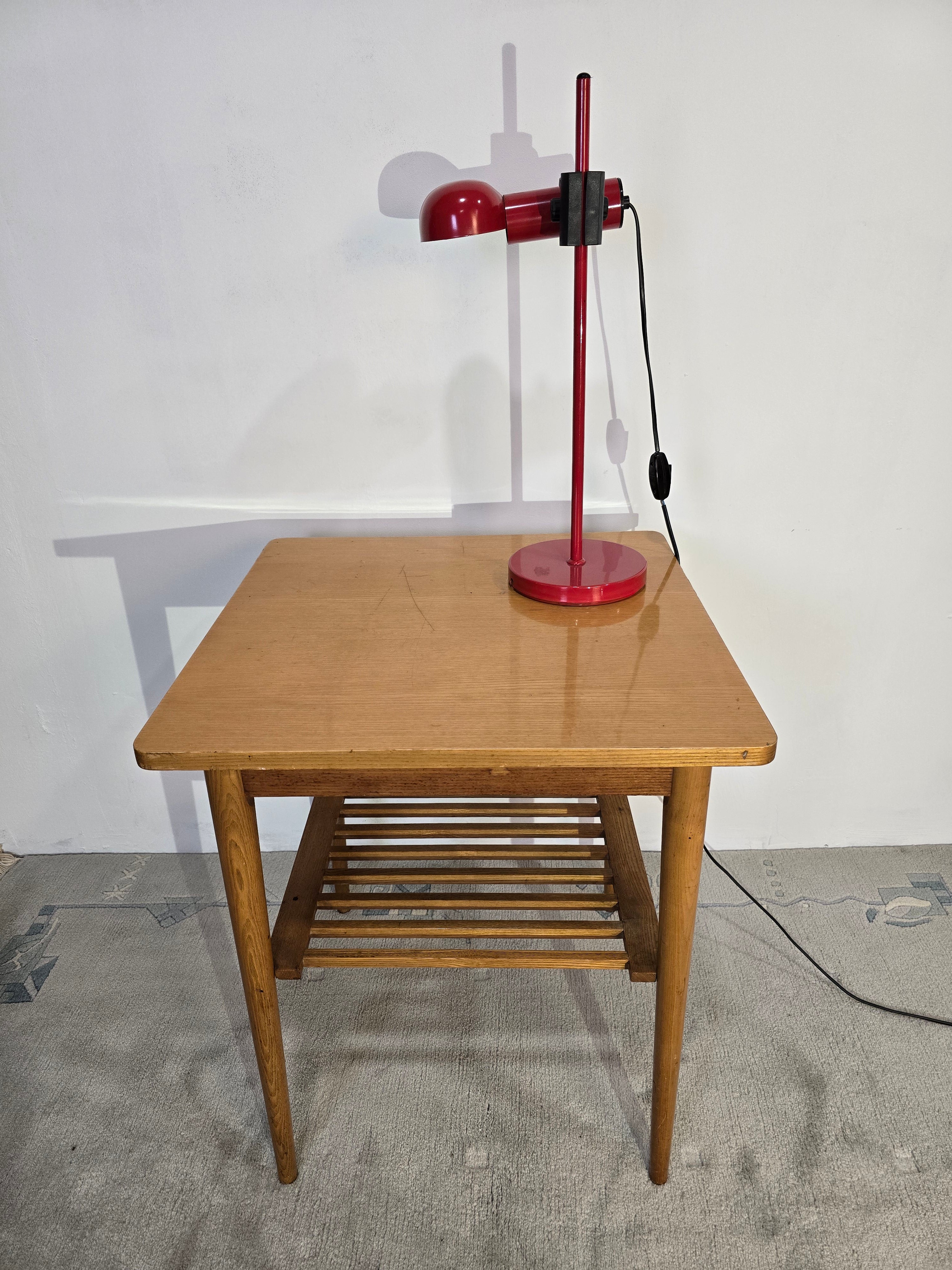 Vintage_Scandinavian-Style_Hardwood_Coffee_Table_with_Slatted_Shelf,_Mid-Century_Modern,_1970s