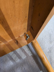 Vintage_Scandinavian-Style_Hardwood_Coffee_Table_with_Slatted_Shelf,_Mid-Century_Modern,_1970s