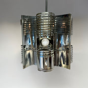 Italian_Space_Age_Chrome_Pendant_Lamp,_Sculptural_Spring_Design,_1970s