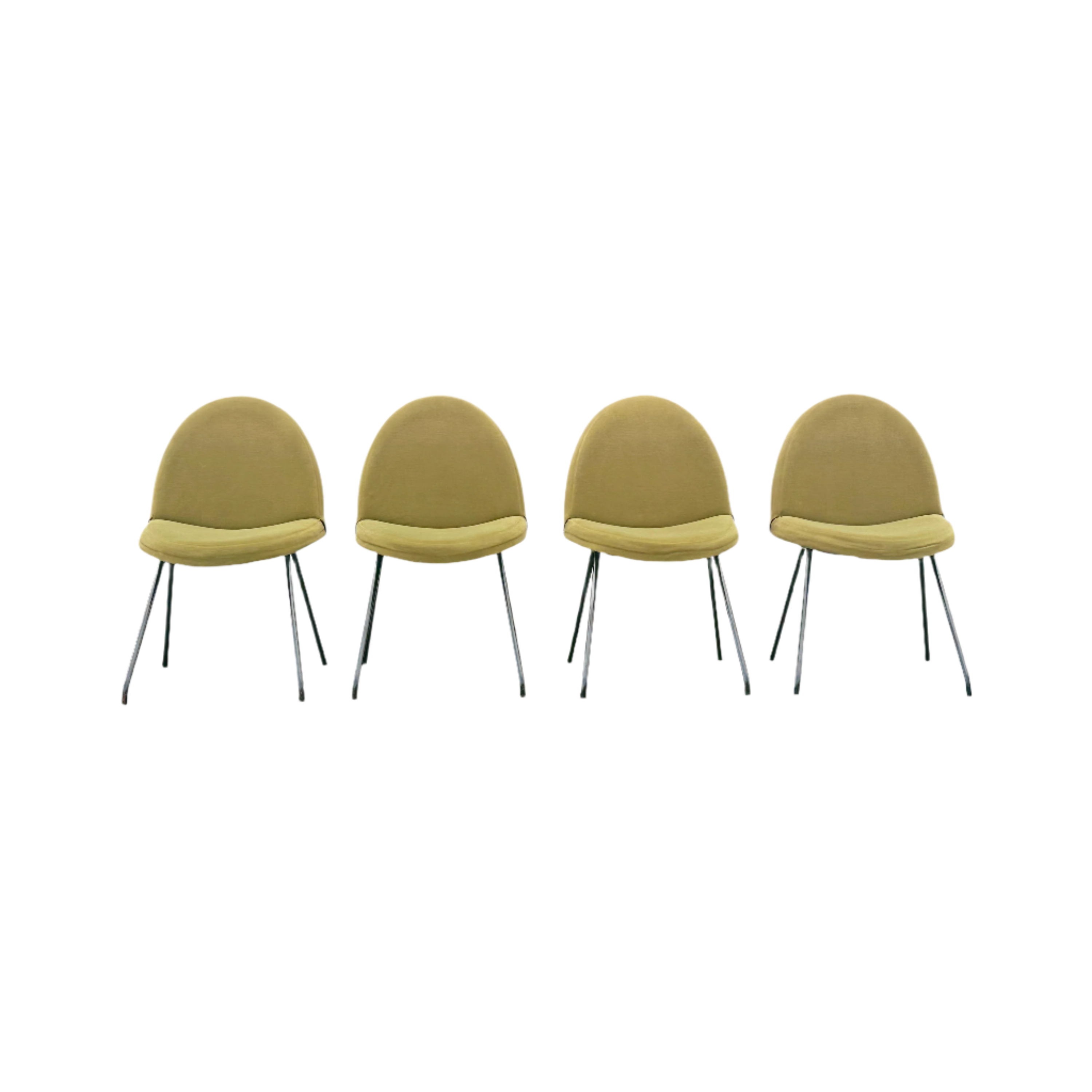 771_Language_dining_chairs_by_Joseph_André_Motte_for_Steiner_France_1950s,_set_of_4