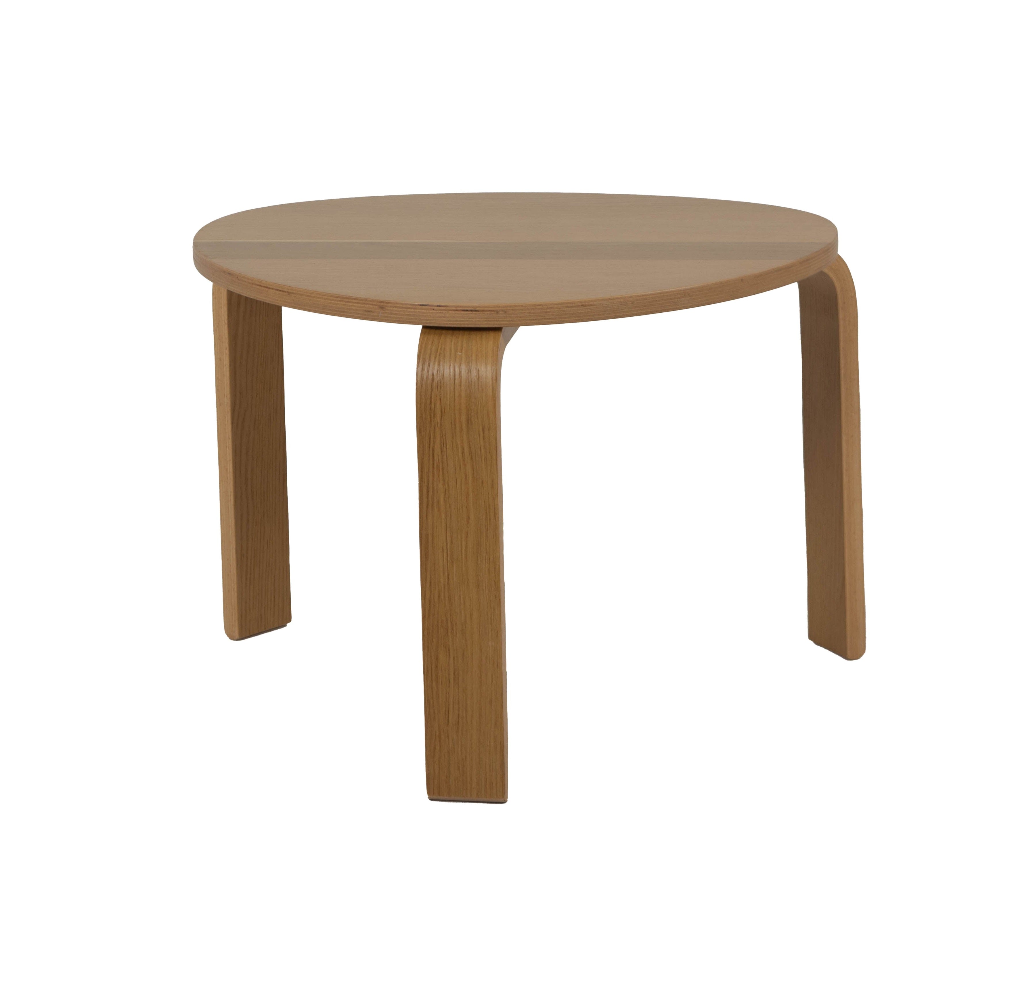 Alvar_Aalto_Style_Side_Table_in_Oak_Denmark_1980s