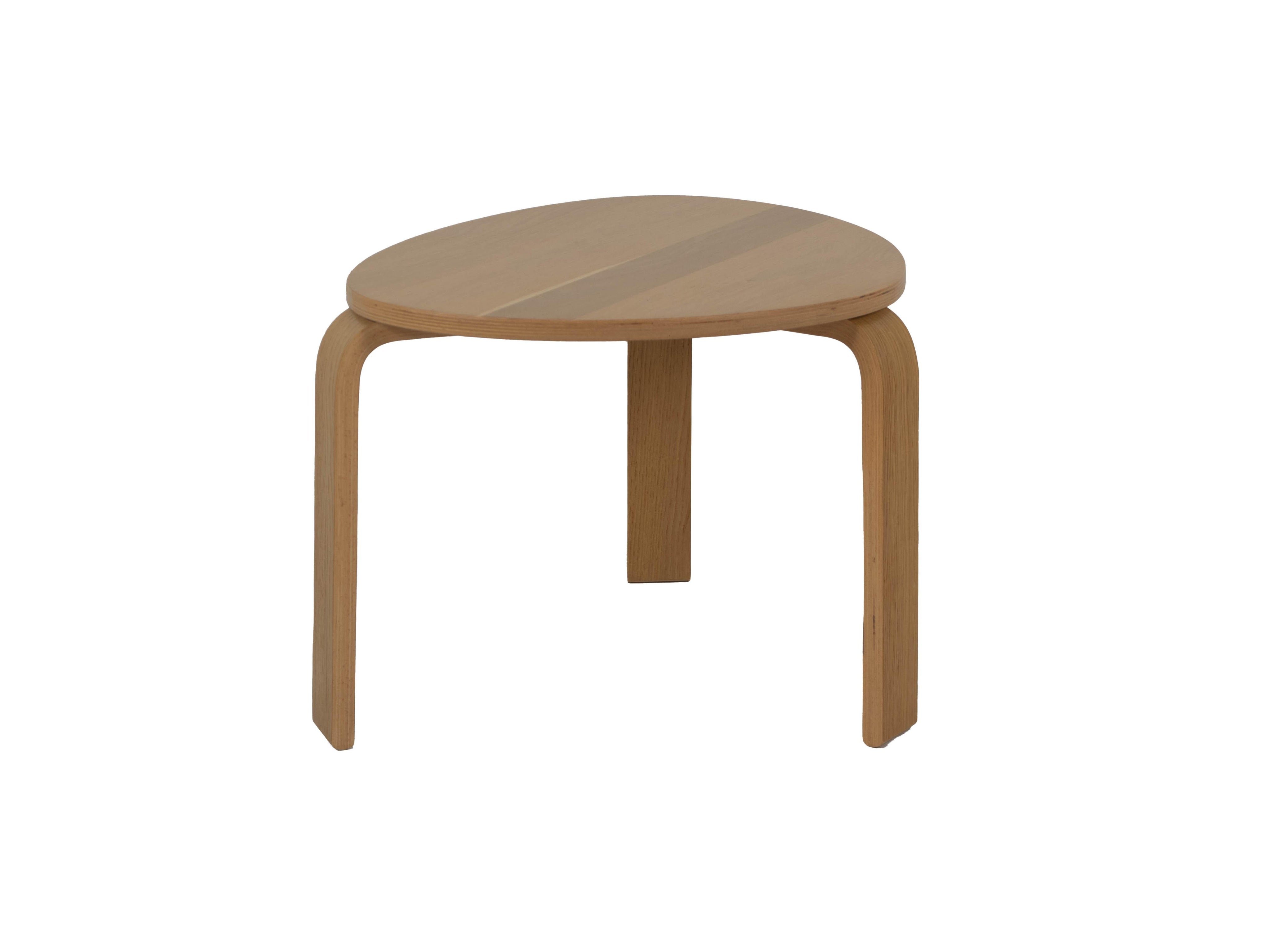 Alvar_Aalto_Style_Side_Table_in_Oak_Denmark_1980s