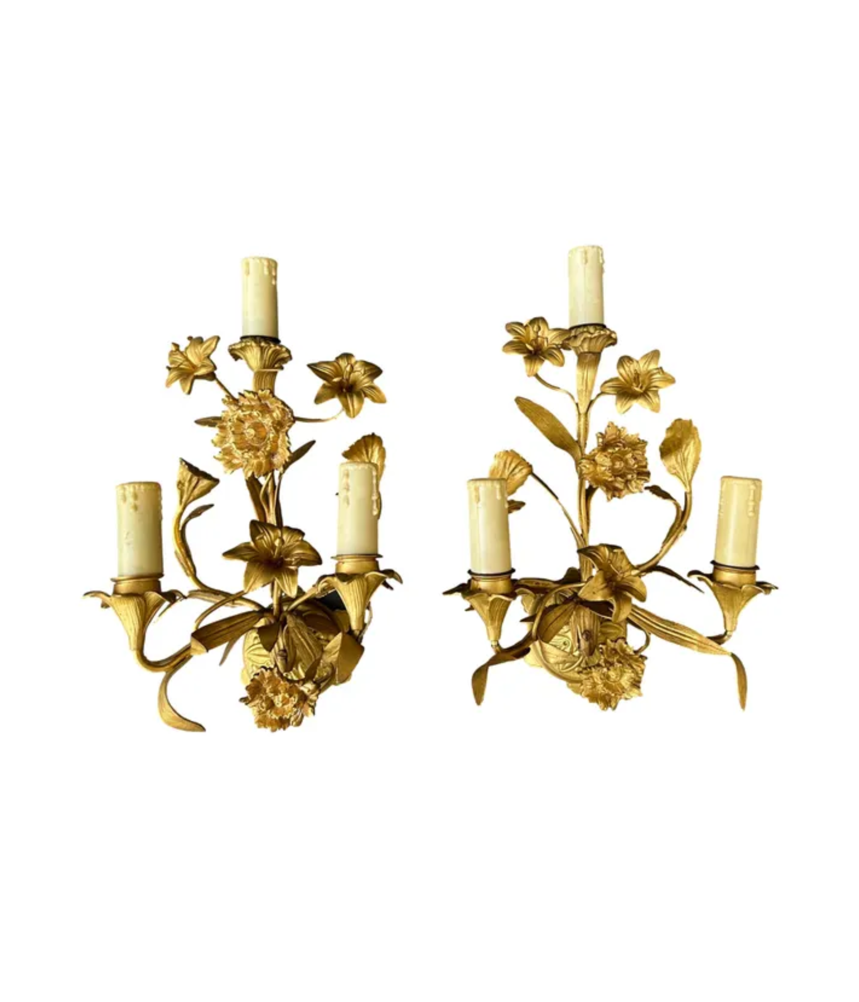 Antique_Pair_of_Gilded_Bronze_Wall_Sconces_Lighting_Lamp
