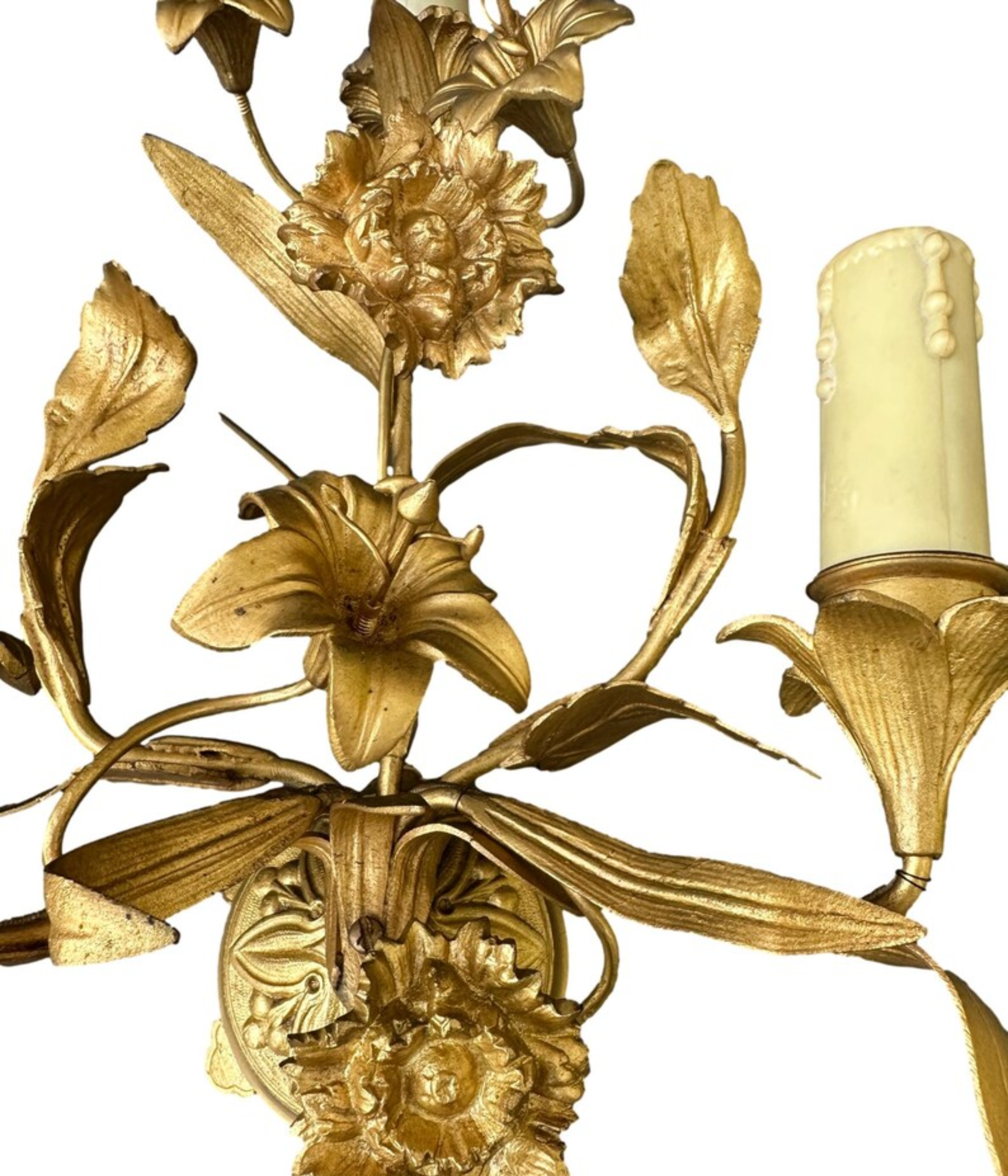 Antique_Pair_of_Gilded_Bronze_Wall_Sconces_Lighting_Lamp