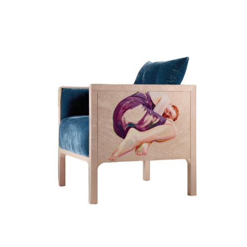 Armchair_painted_by_Cristina_Troufa