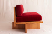 Armless_Lounge_Chair_with_Red_Fabric
