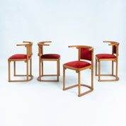 Set_of_4_Art_Nouveau_Josef_Hoffmann_Fledermaus_wooden_red_velvet_upholstered_dining_chairs_for_Wittmann,_Austria,_1907