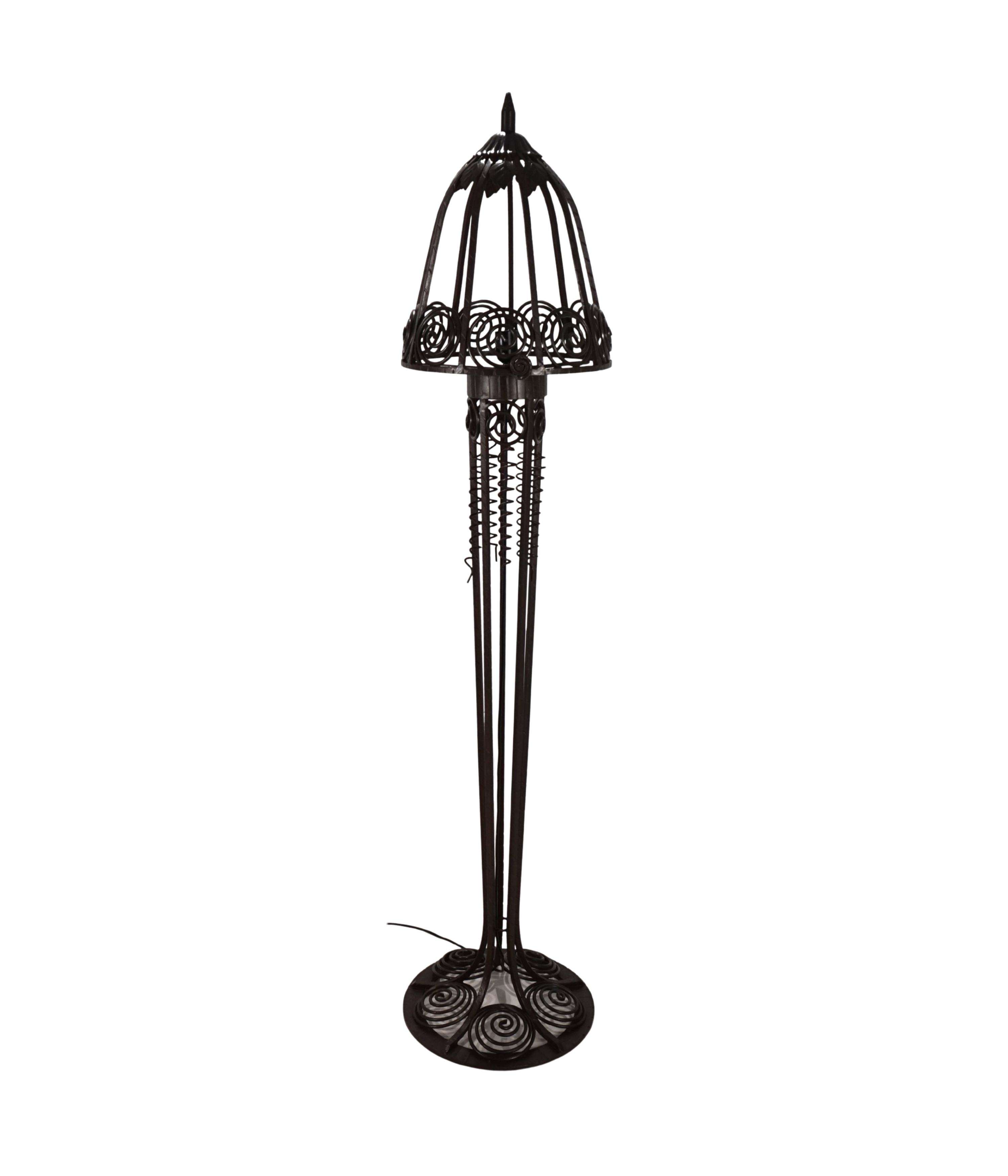 Art_Nouveau_wrought_iron_floor_lamp_from_1920
