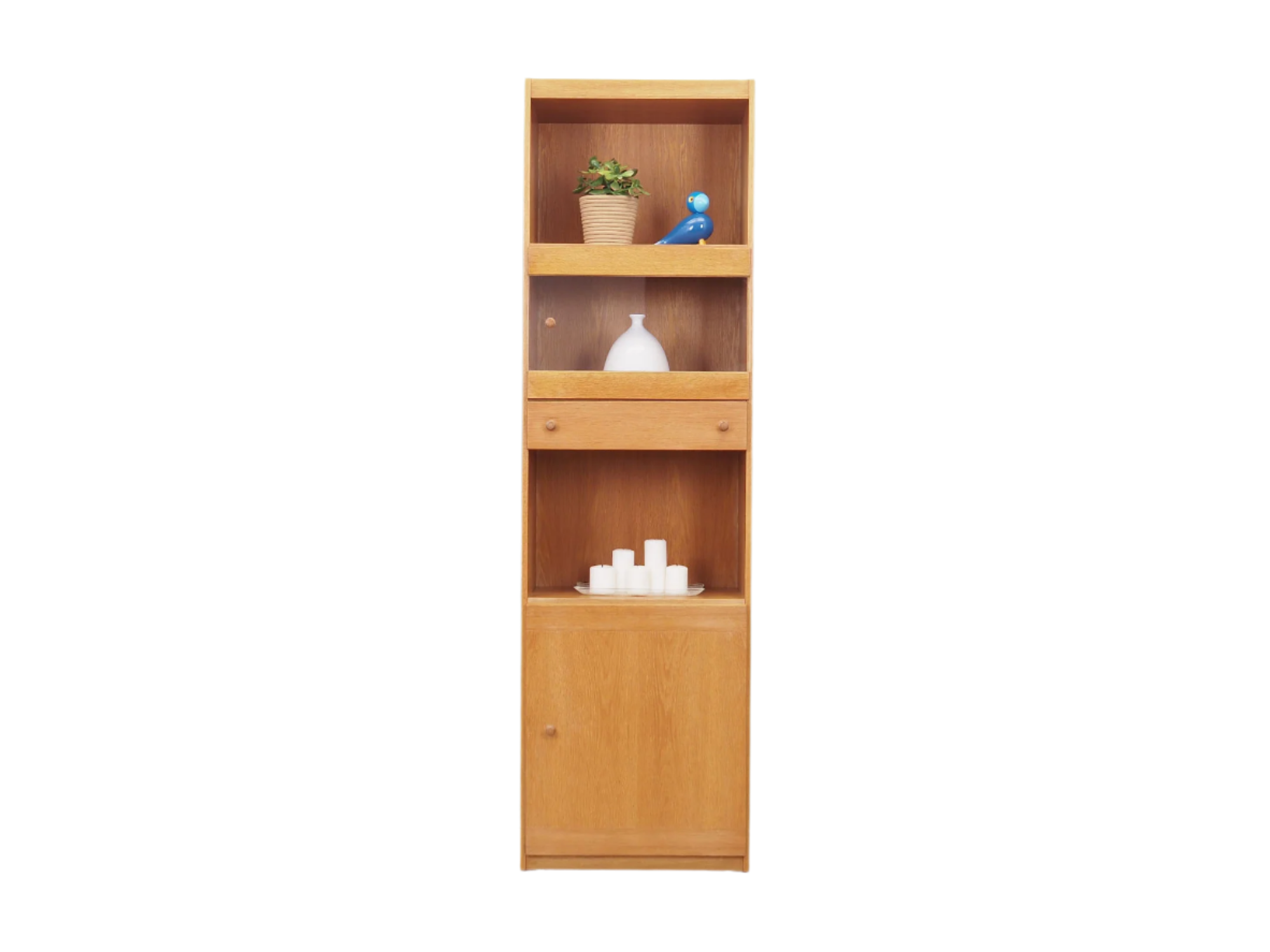 Ash_bookcase_Danish_design_1970s_manufacturer_Skovby