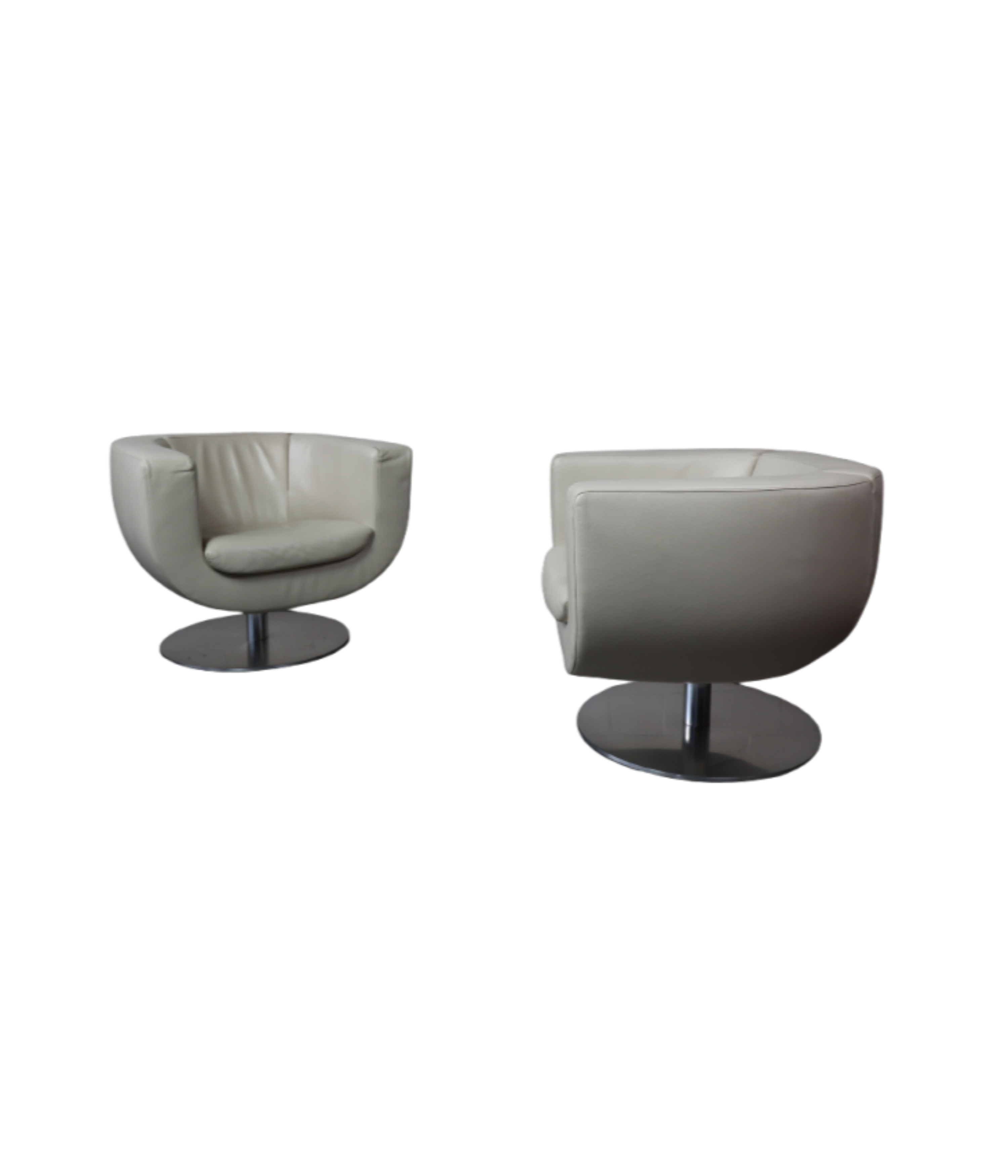 B_B_Italia_Tulip_leather_armchairs_designed_by_Jeffrey_Bernett_2000s