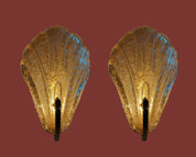 Barovier_and_Toso_Pair_of_Murano_Glass_and_Brass_Italian_Wall_Lights