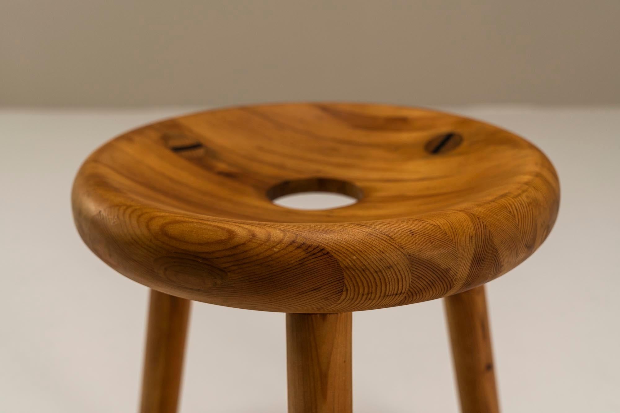 Bertel_Gardberg_Stool_Model_Sauna_in_Pine_for_Villa_Joukhi_Finland_1950s