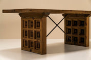 Biosca_Dining_Table_With_Geometric_Patterns_In_Pine_Spain_1960s