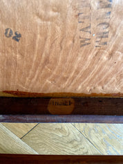 Bistro_style_bench_in_embossed_wood_stamped_Thonet_-_early_20th_century.