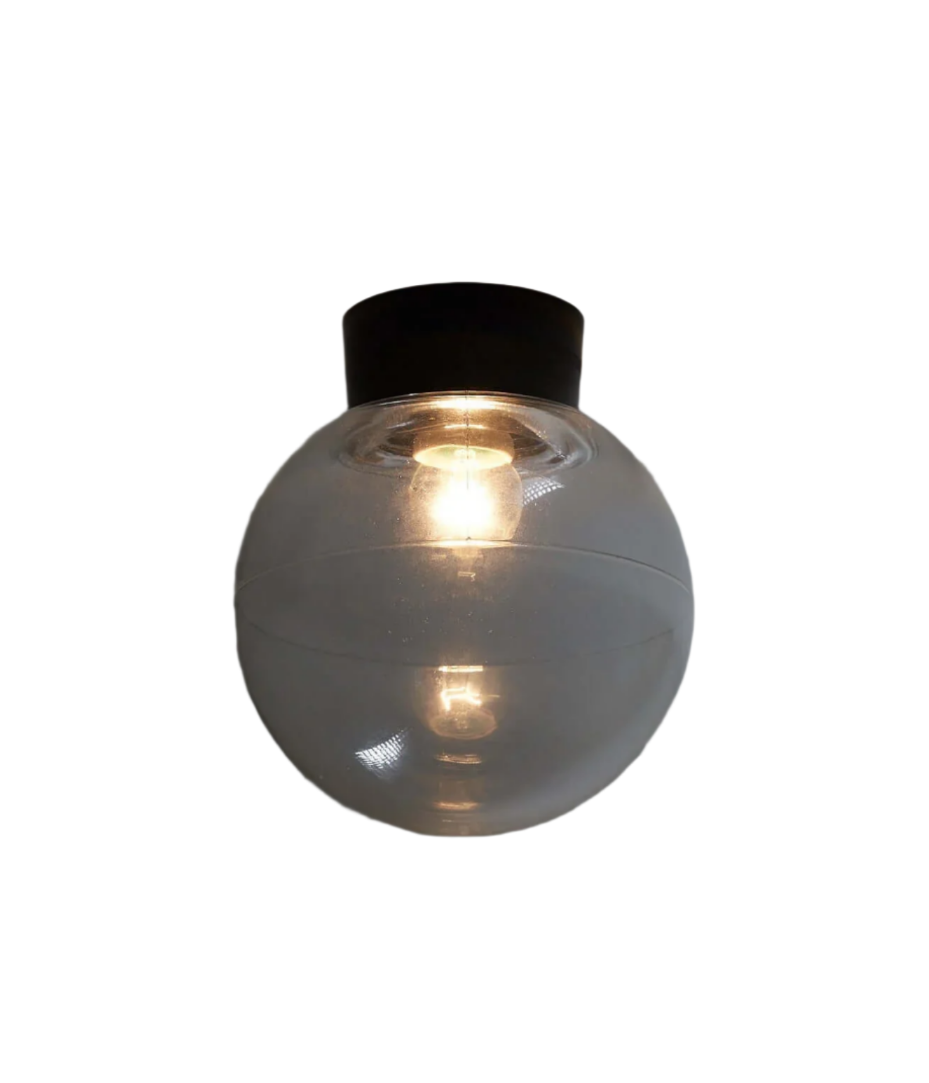 Black_Clear_Sphere_Wall_or_ceiling_Fixture