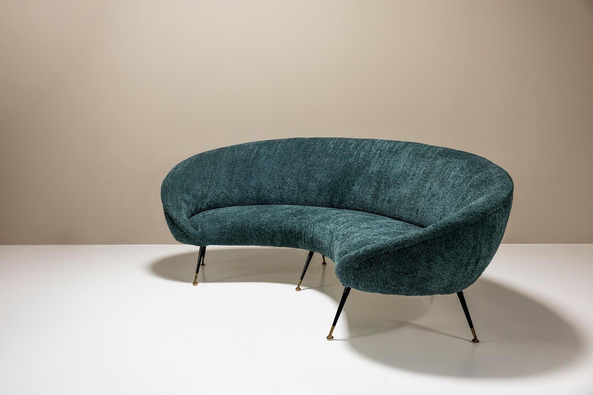 Blue_Curved_Sofa_In_The_Style_Of_Federico_Munari_Italy_1950_s