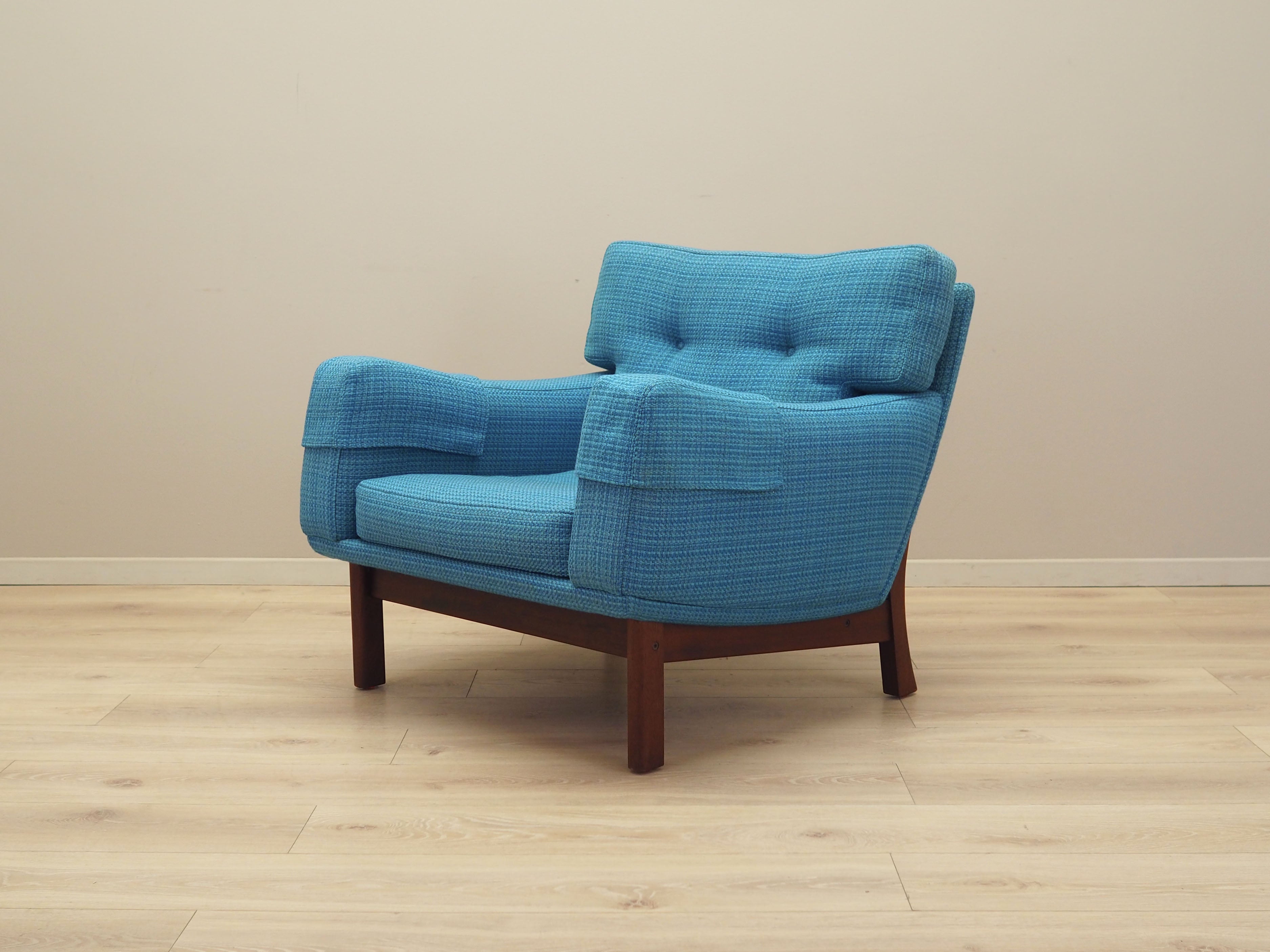 Blue_armchair_Danish_design_1960s_production_Denmark