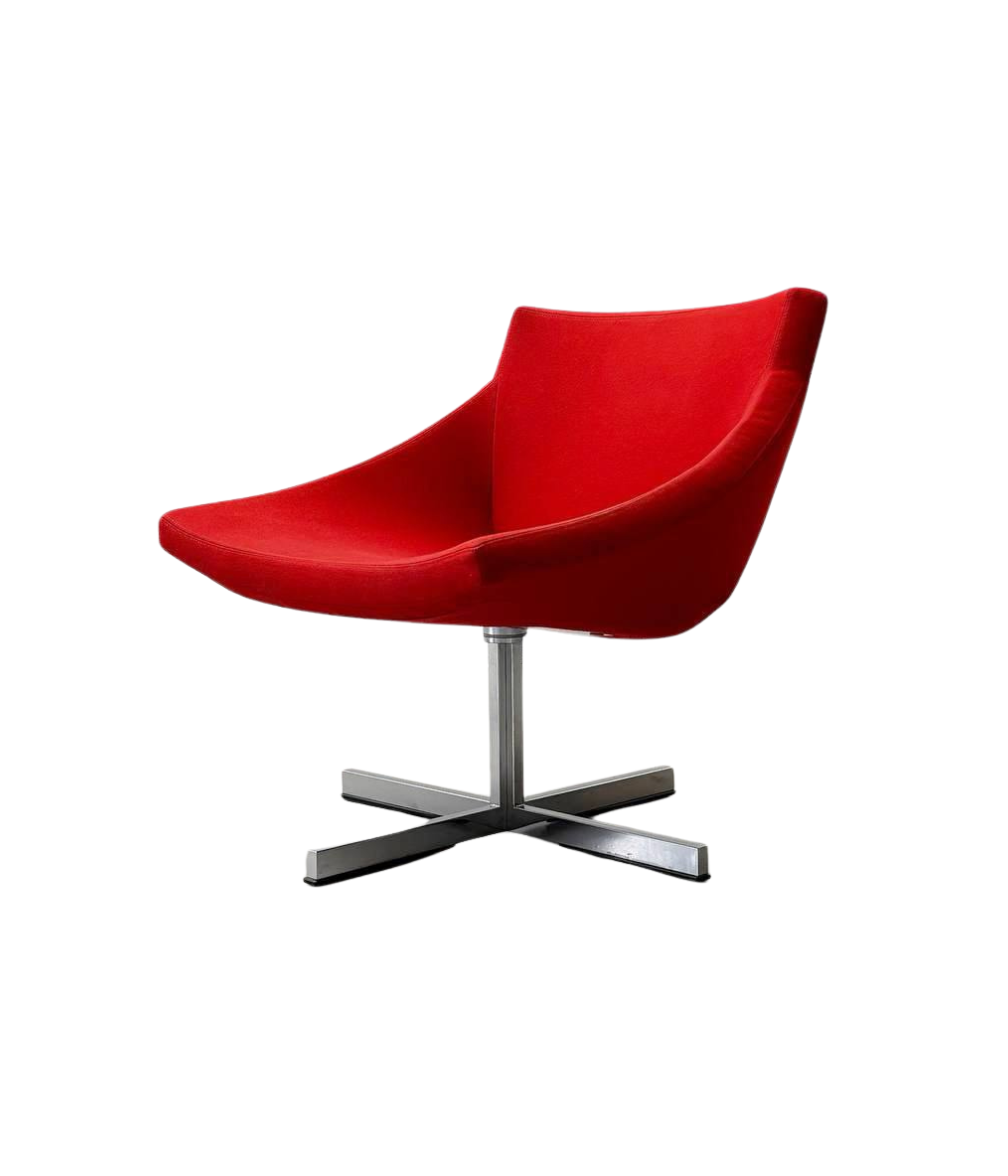 BoCu_armchair_by_Jörg_Boner_for_Team_by_Wellis_in_red