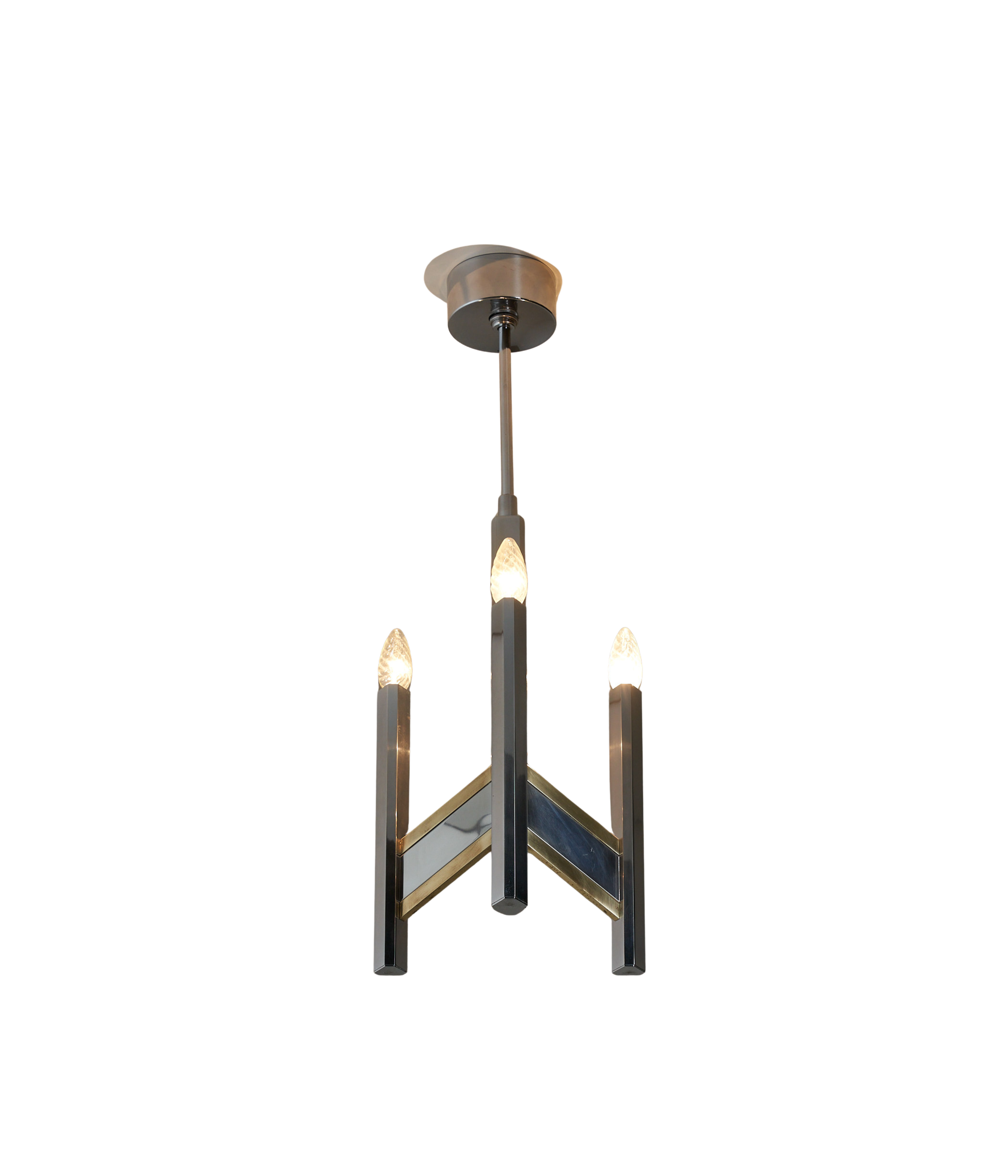 Brass_Chrome_Chandlier_Gaetano_Sciolari
